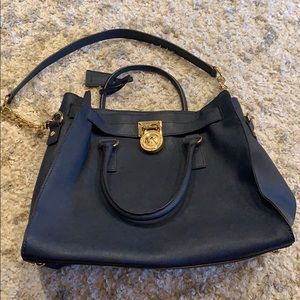 Navy Michael Kors Handbag